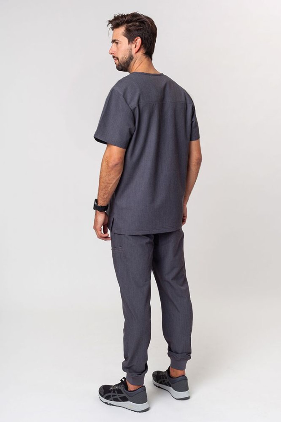 On Maevn Uniforms | Komplet Medyczny Meski Maevn Matrix Pro Men Jogger Szary Melanz