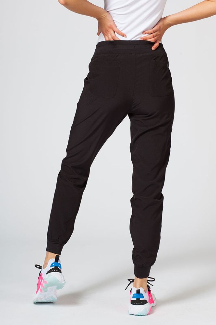 Ona Maevn Uniforms | Spodnie Damskie Maevn Matrix Impulse Jogger Czarne