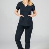 Ona Adar Medical Uniforms | Bluza Damska Adar Uniforms Modern Ciemny Granat