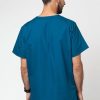 On Cherokee | Bluza Medyczna Meska Cherokee Originals V-Neck Top Men Karaibski Blekit