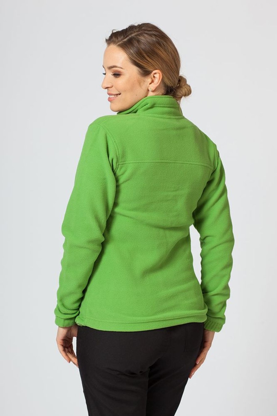 Ona Malfini | Bluza Polarowa Damska Malfini Fleece Jacket Groszkowa