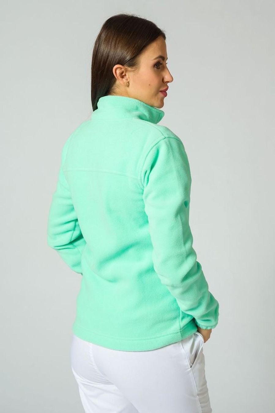 Ona Malfini | Bluza Polarowa Damska Malfini Fleece Jacket Mietowa