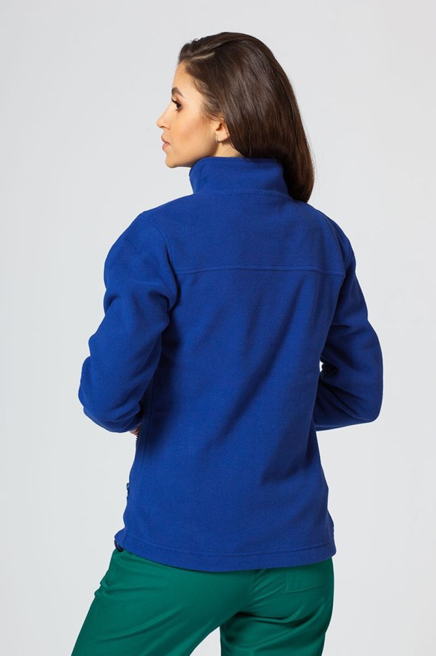 Ona Malfini | Bluza Polarowa Damska Malfini Fleece Jacket Chabrowa