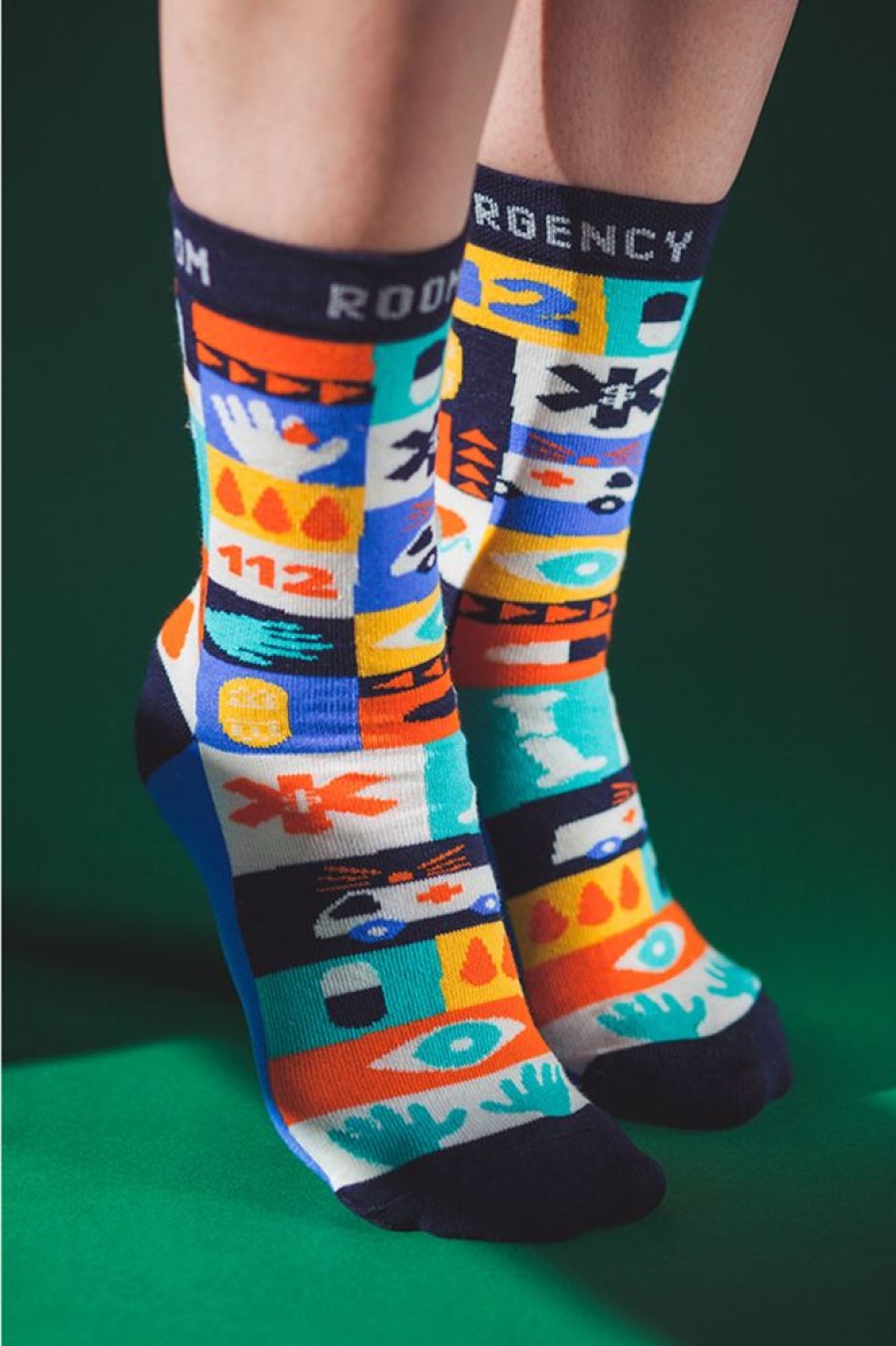 Ona UniformSocks | Kolorowe Skarpetki Emergency Room - Uniformsocks