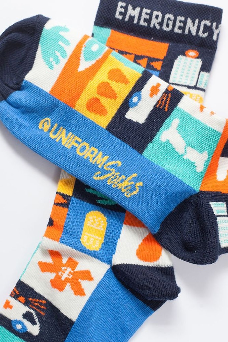 Ona UniformSocks | Kolorowe Skarpetki Emergency Room - Uniformsocks