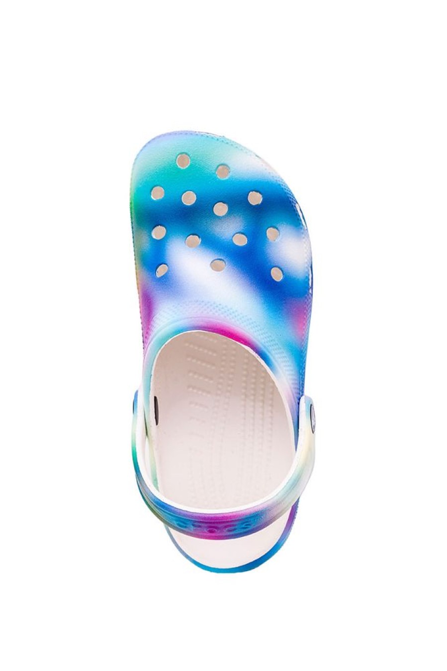 Ona Crocs | Obuwie Crocs Classic Clog Solarized (White/Multi)