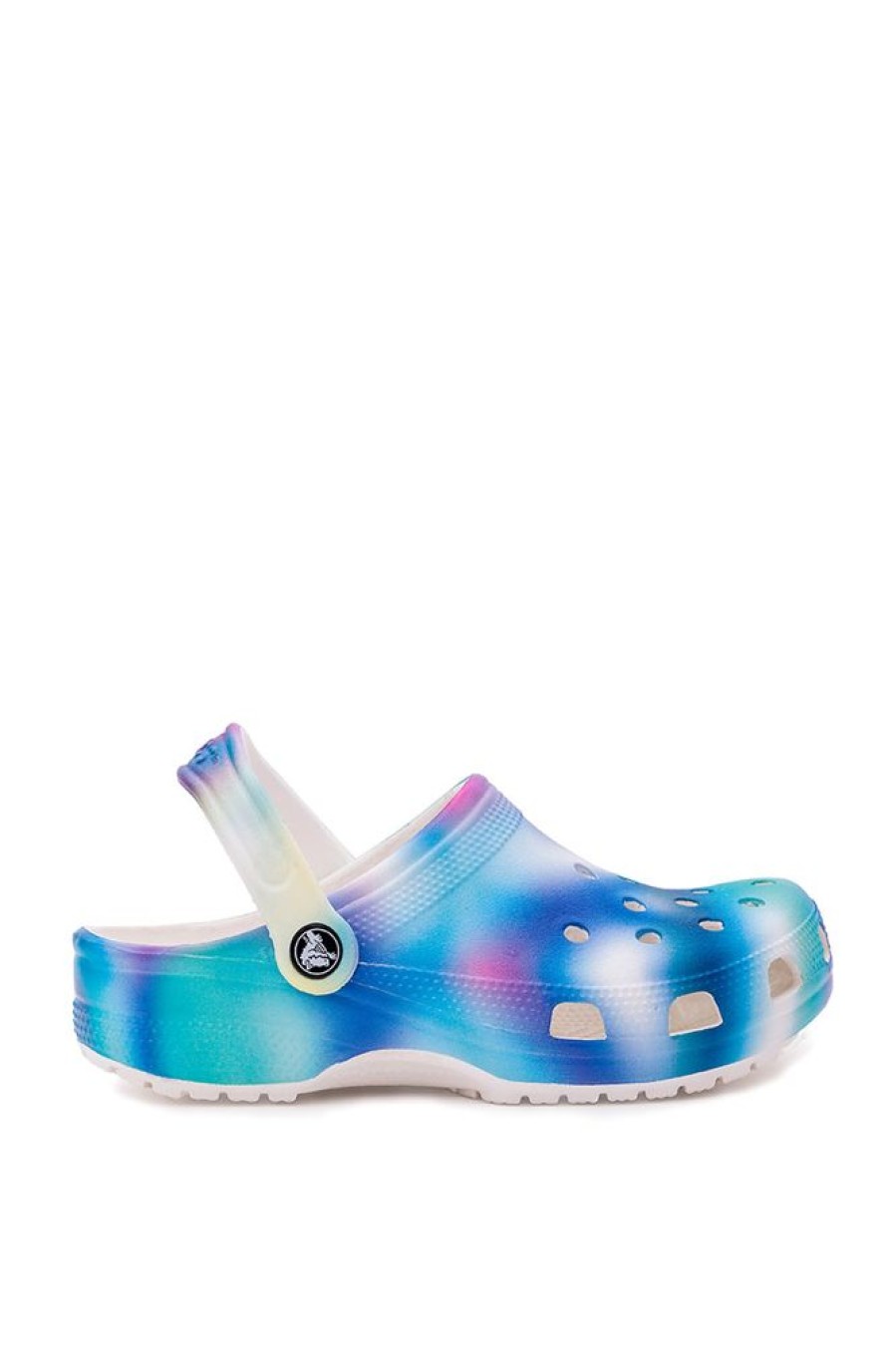 Ona Crocs | Obuwie Crocs Classic Clog Solarized (White/Multi)