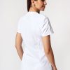 Ona Adar Medical Uniforms | Bluza Damska Adar Uniforms Notched Biala