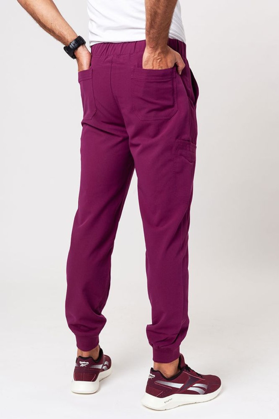 On Maevn Uniforms | Spodnie Meskie Maevn Matrix Pro Men Jogger Wisniowe