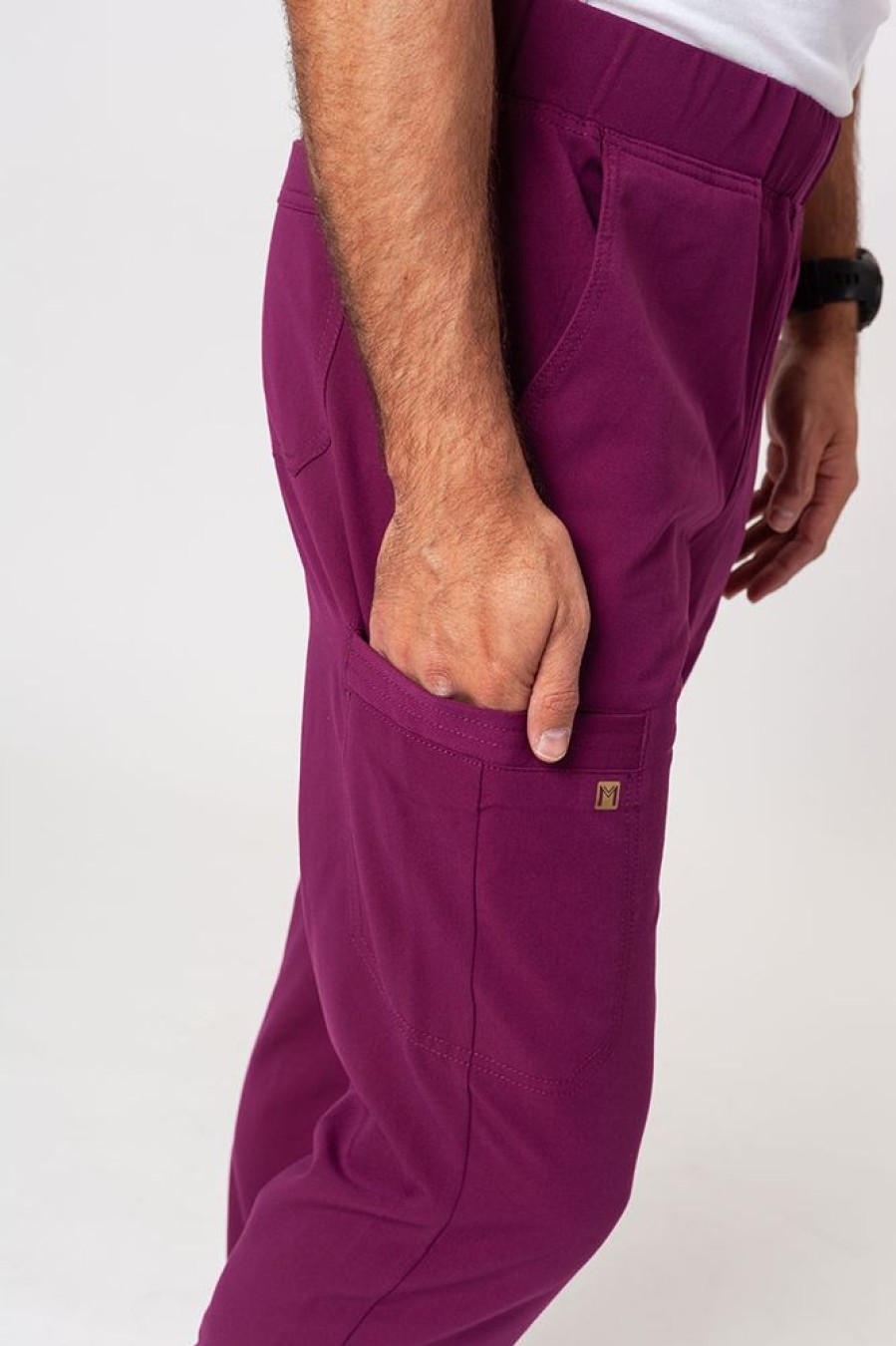 On Maevn Uniforms | Spodnie Meskie Maevn Matrix Pro Men Jogger Wisniowe