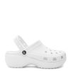 Ona Crocs | Obuwie Crocs Classic Platform Clog Biale