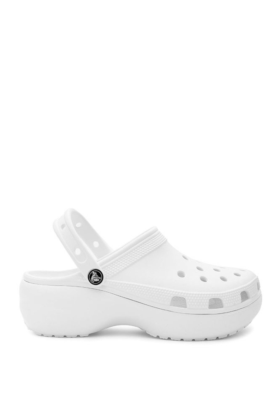 Ona Crocs | Obuwie Crocs Classic Platform Clog Biale