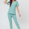 Ona Sunrise Uniforms | Bluza Medyczna Damska Sunrise Uniforms Premium Joy Aqua