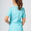 Ona Sunrise Uniforms | Bluza Medyczna Damska Sunrise Uniforms Basic Light Aqua