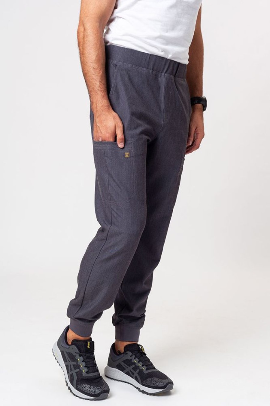 On Maevn Uniforms | Spodnie Meskie Maevn Matrix Pro Men Jogger Szary Melanz