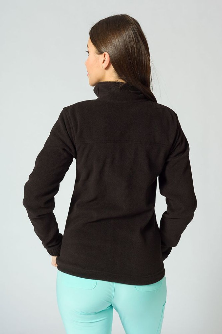 Ona Malfini | Bluza Polarowa Damska Malfini Fleece Jacket Czarna