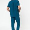 On Adar Medical Uniforms | Komplet Medyczny Meski Adar Cargo Karaibski Blekit (Z Bluza Modern)